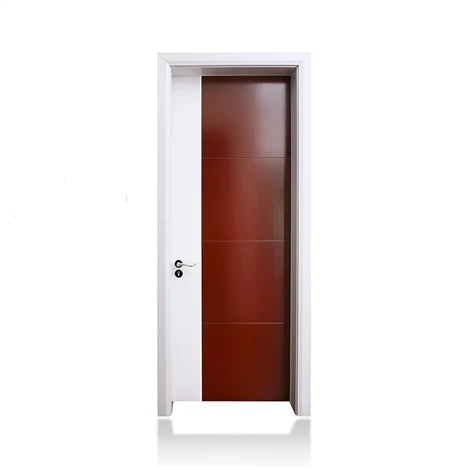Porta de pel·lícula de PVC Porta pintada brillant per a la llar